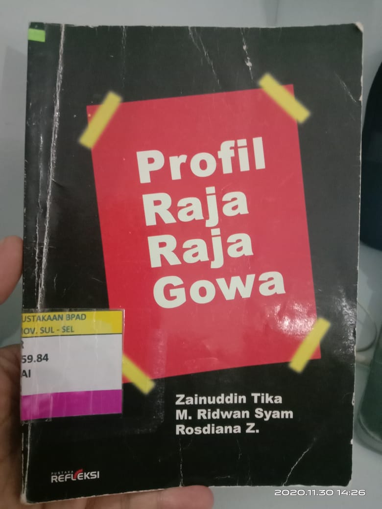 Profil Raja Raja Gowa